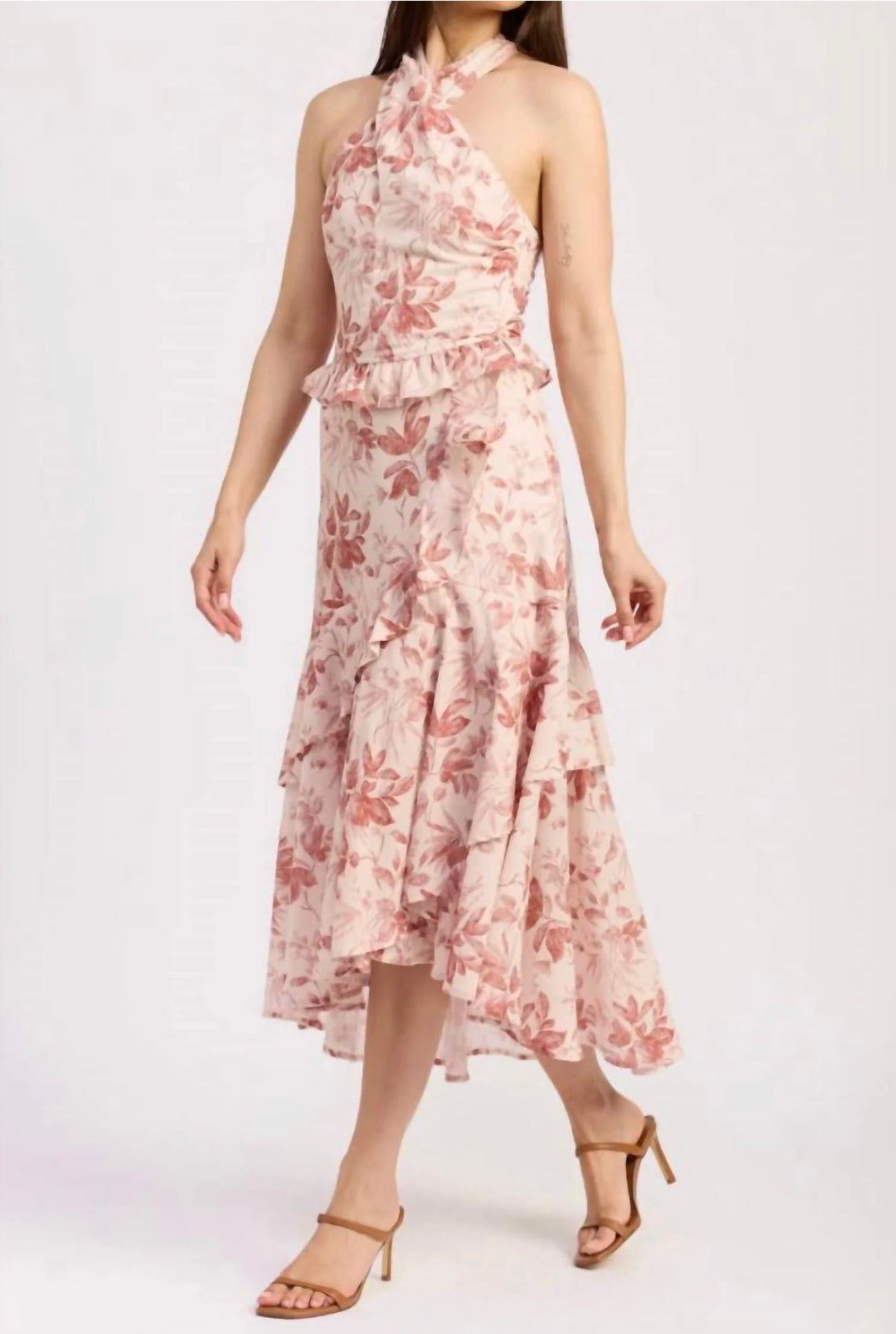 En Saison Sedona Top - Blush Terracotta