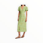 Faithful The Brand Bellavista Dress - Lou Floral Print Green