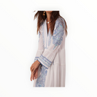 Hale Bob Isabel Embroidered Maxi Dress - Blue