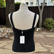 Autumn Cashmere Sequin Tank - Black