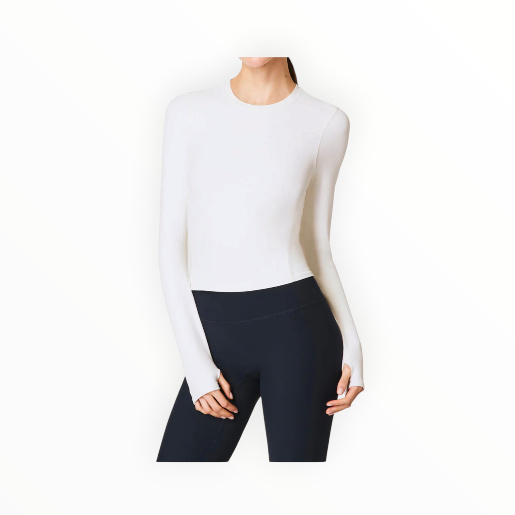 Spanx Spanxsmooth Onform Long Sleeve Top - Powder