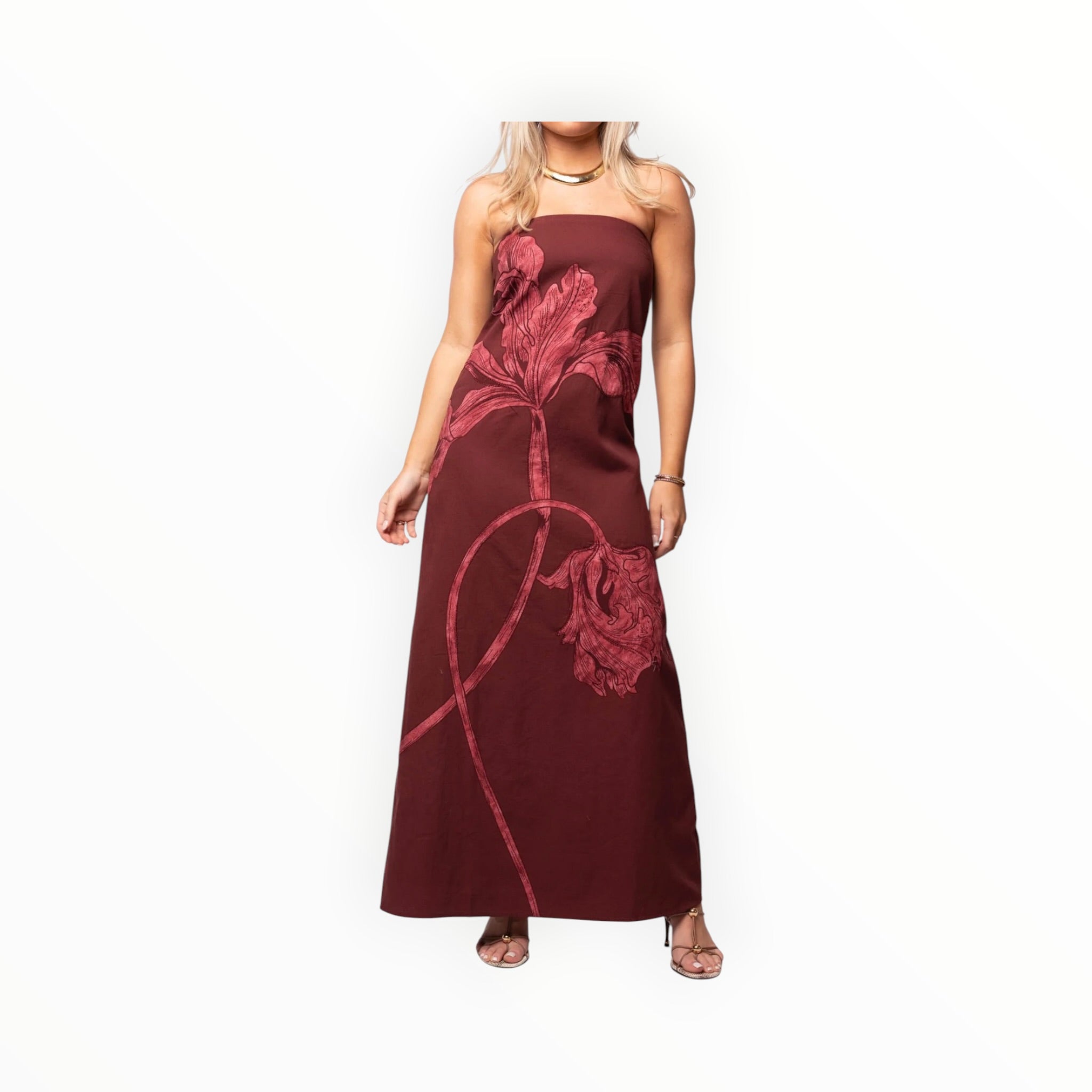 Anna Cate Dalton Dress - Rum Punch