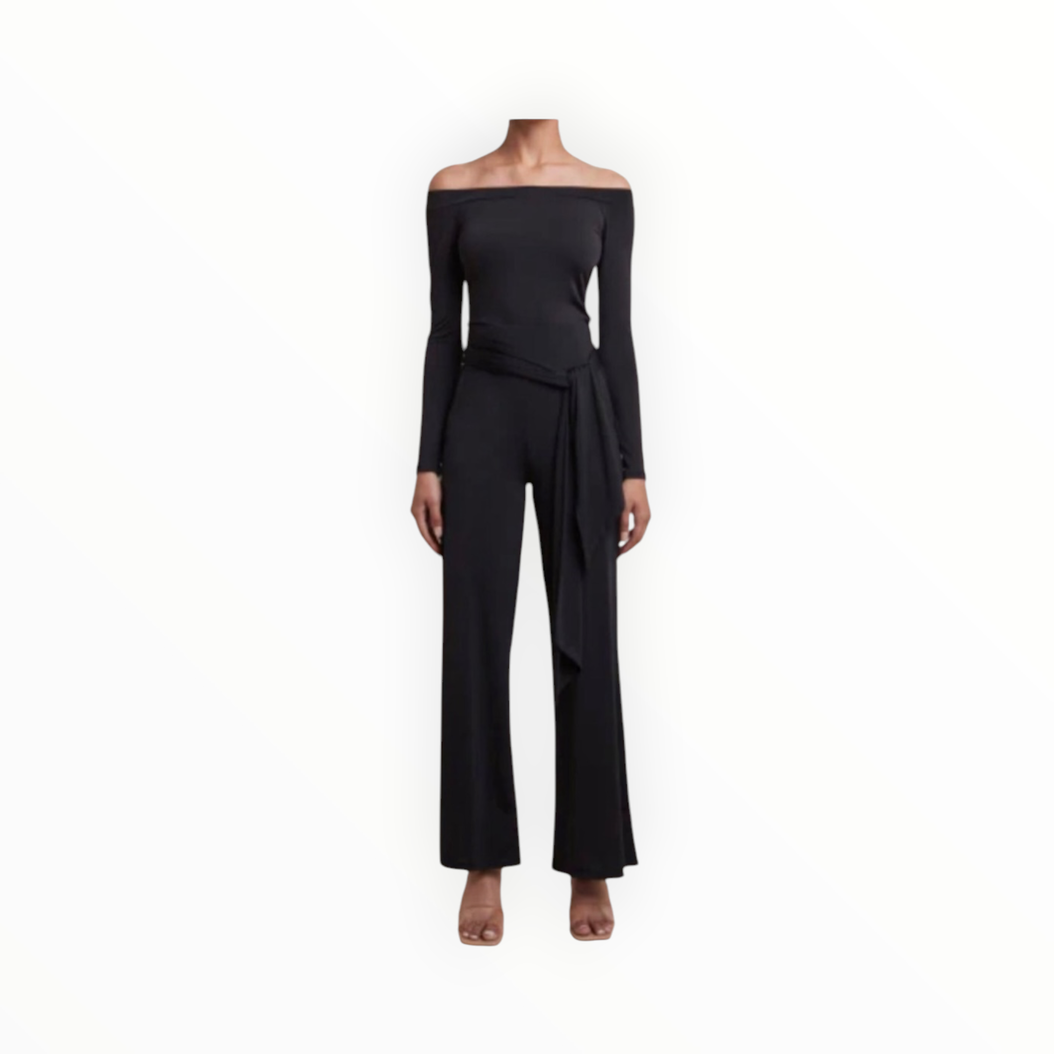 Krisa High Waist Pant - Black
