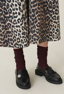 GANNI Jewel Moccasins - Black