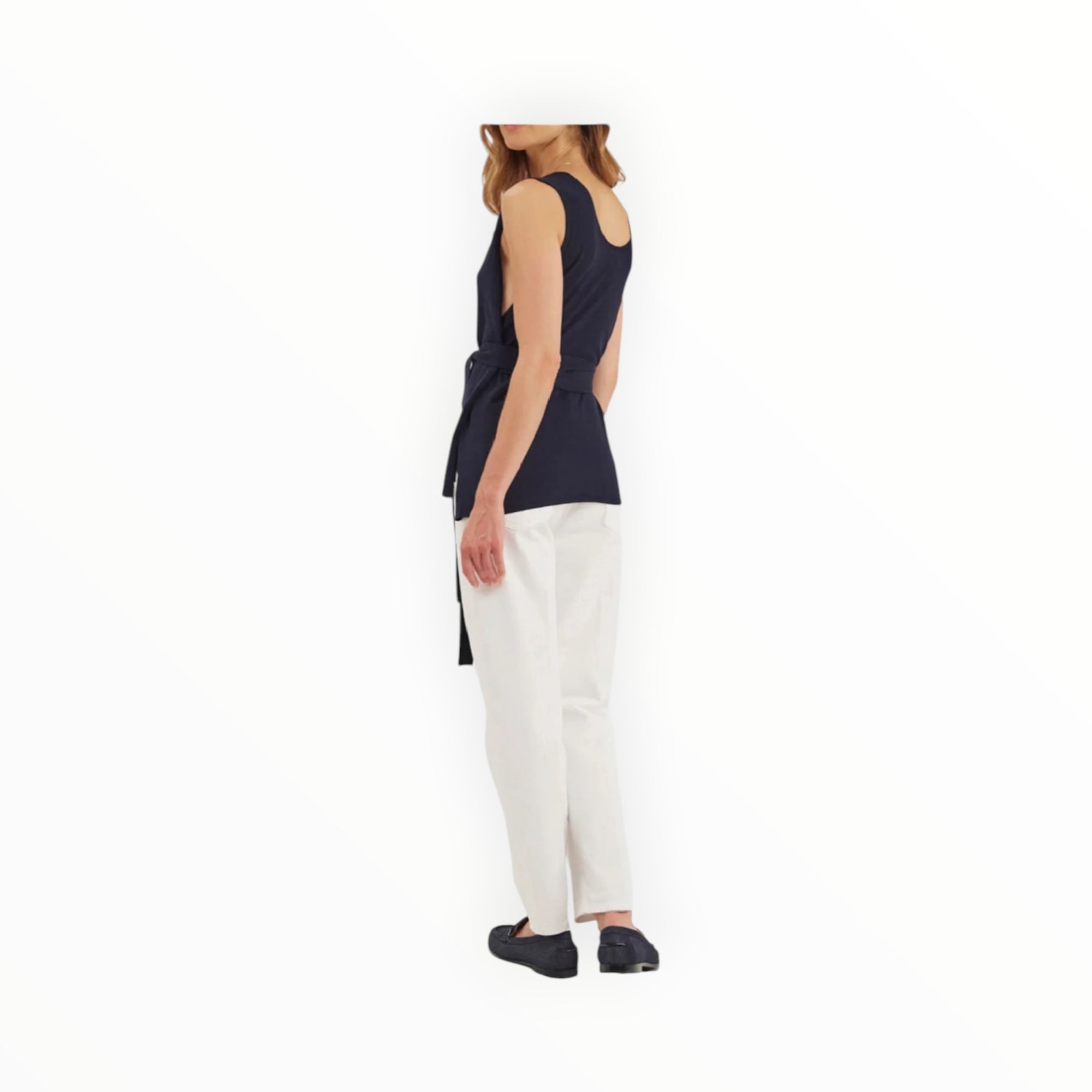Ines de la Fressange Albane Top - Navy