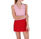 Vieux Jeu Giselle Skirt - Red