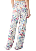Steve Madden Denia Floral Print Pants - Antique