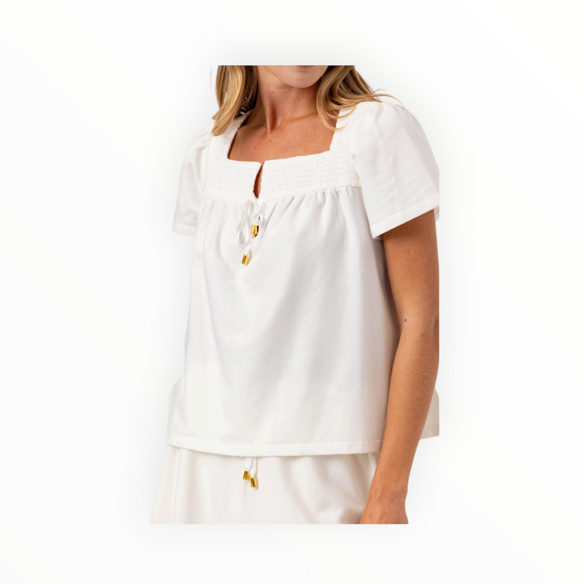 sundays Aven Top - Coconut Milk