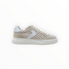 Voile Blanche Lipari Piped Sneaker - Cream/Off White