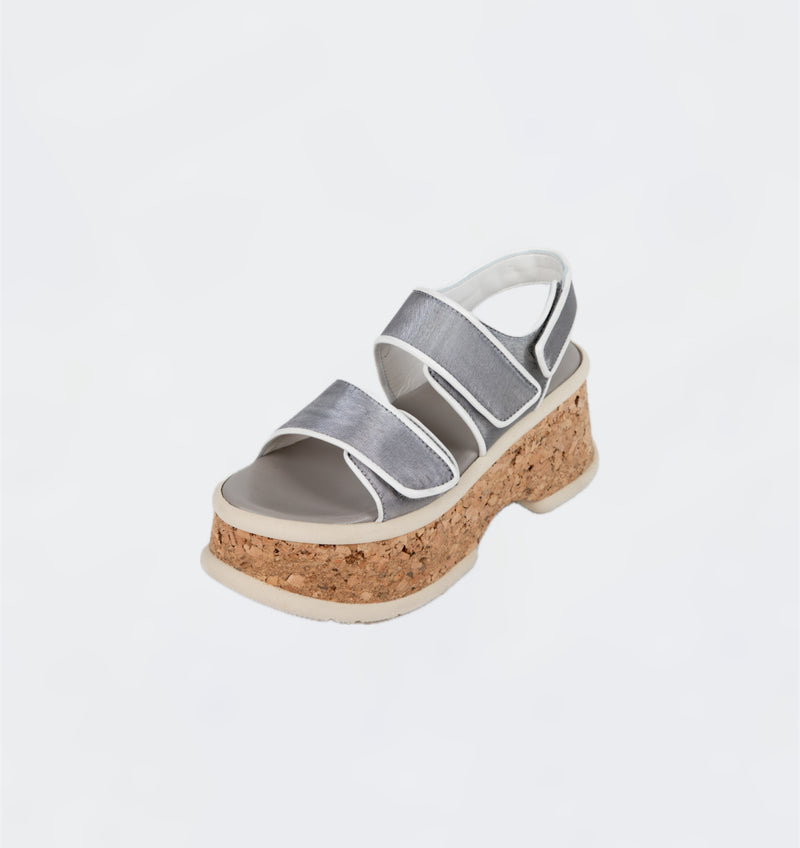 HOMERS Sugar Cork Platform - Nylon Taupe