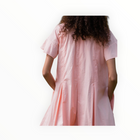 sula Dolls Dress - Orange Tiny Check