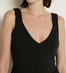 Nation Ltd Celine Midi Dress - Jet Black