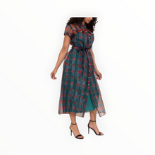 Alden Adair Rachel Dress - Holiday Plaid
