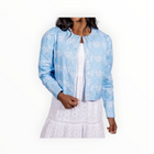 Sail To Sable Medallion Print Reversible Button Front Jacket