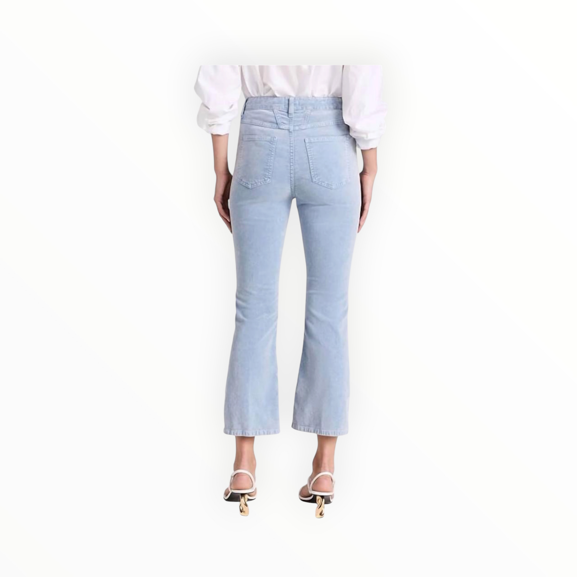 Closed  Hi-Sun Flare Jeans - Blue Water Velvet