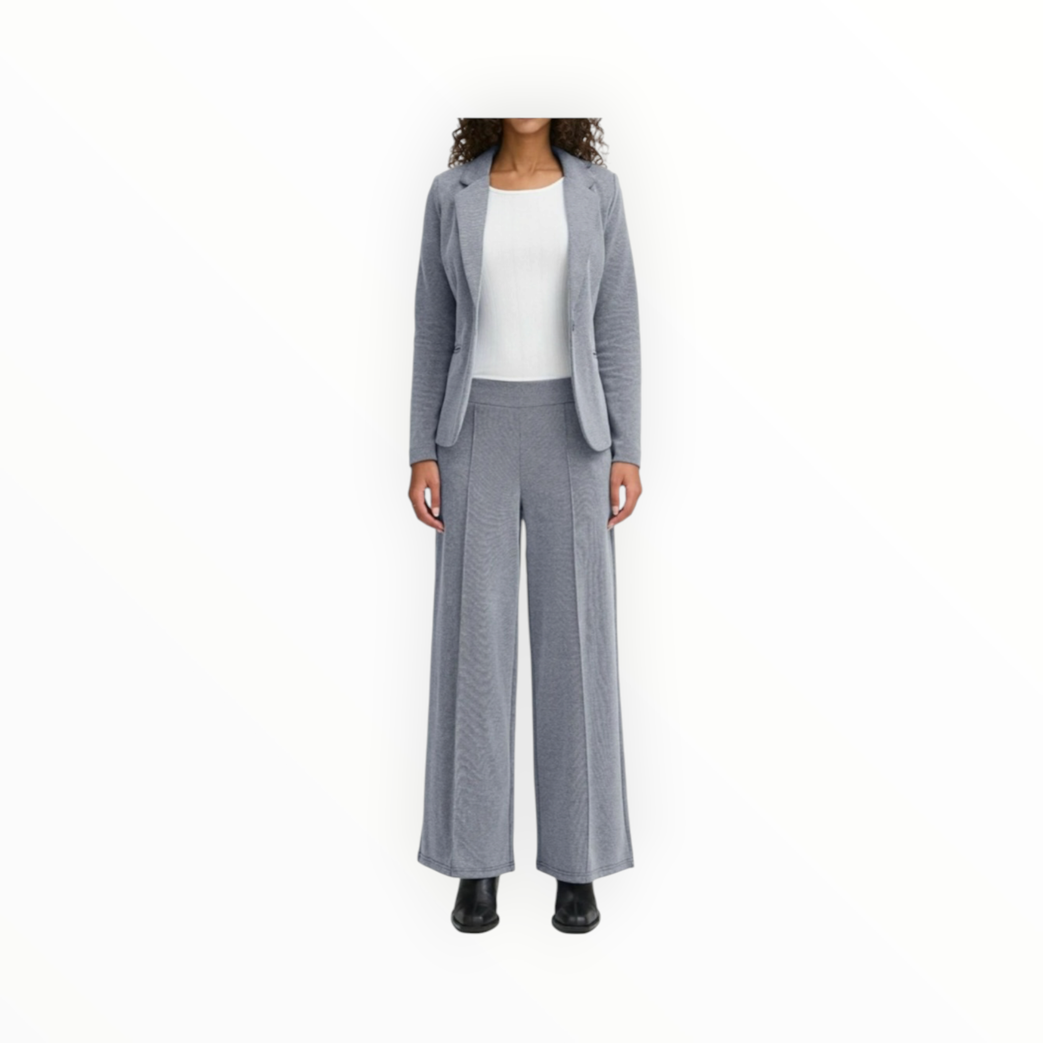ICHI Kate Trousers - Medieval Blue