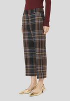 Tara Jarmon Piper Pants - Midnight Blue Tartan
