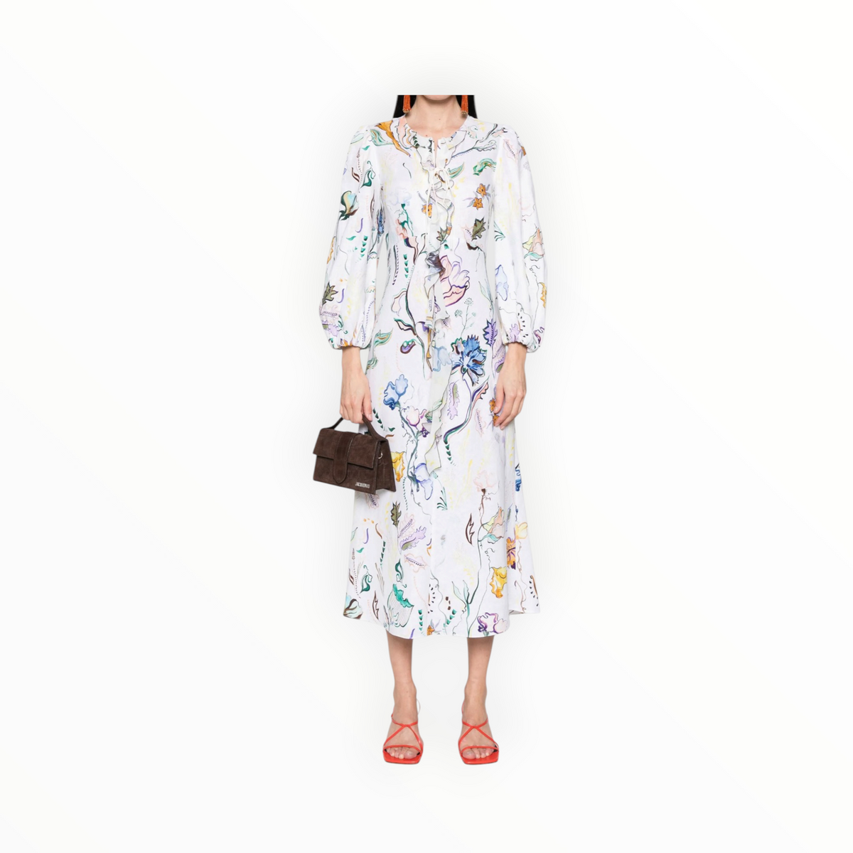 Dorothee Schumacher Floral Power Dress - White