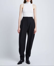 Proenza Schouler Wool Stretch Suiting Trousers - Black