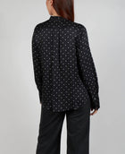 Beatrice .b Mary Blouse - Black Polkadot