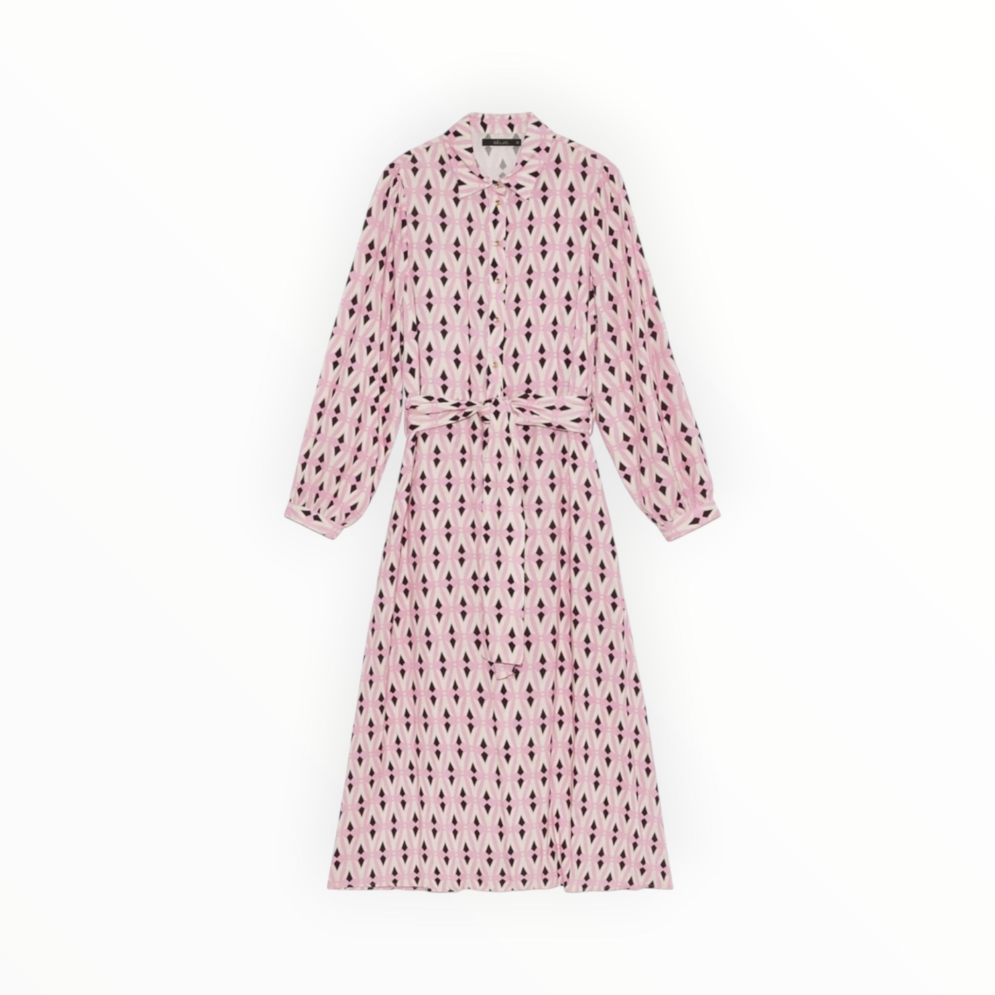 Déluc Rivera Dress - Flower Pink