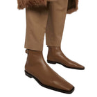 TOTÊME The Belted Boot - Biscuit