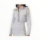 dh New York Remy Cardigan - Toast Combo