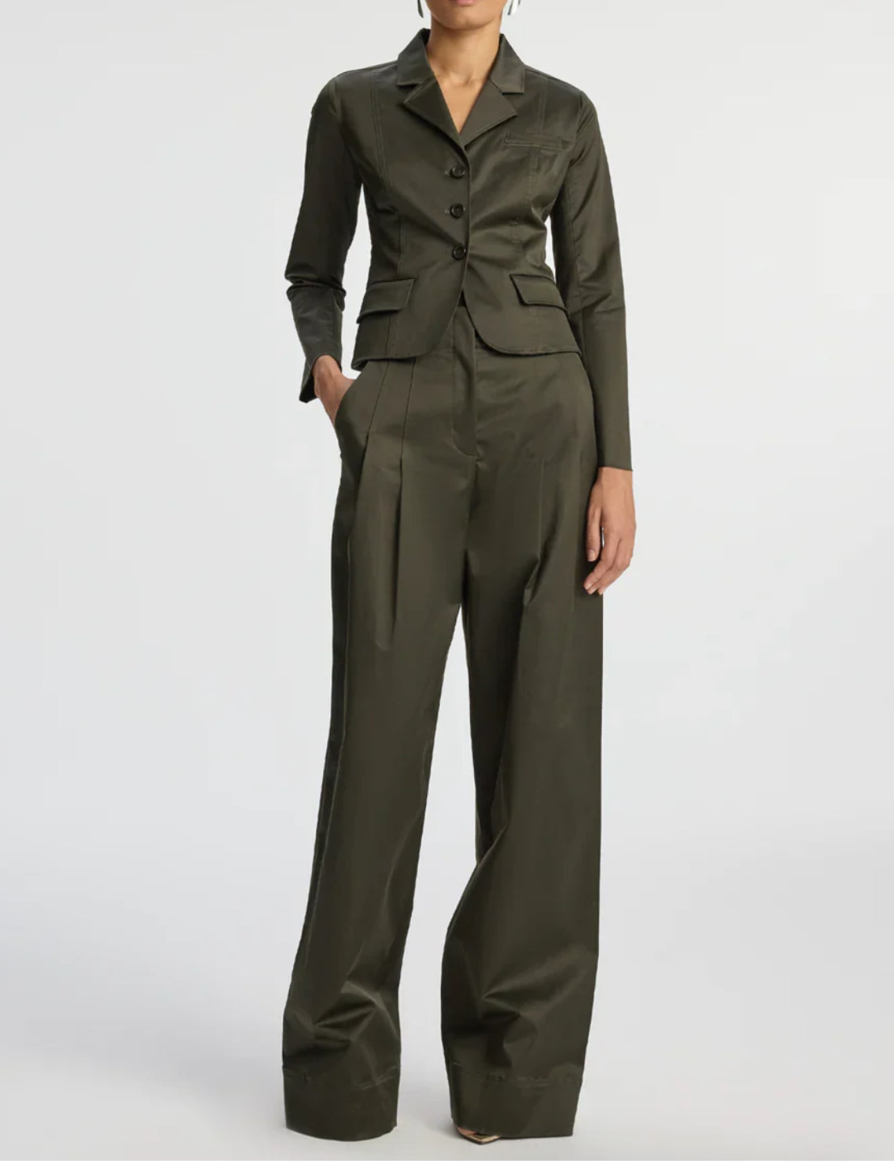 A.L.C Bennett Pant - Mossy