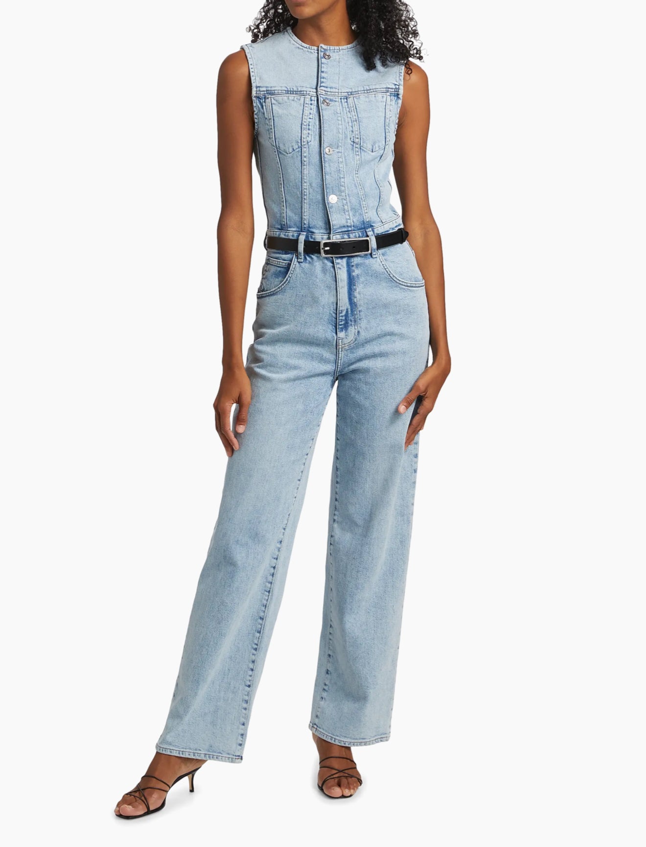 Paige Cirie Denim Jumpsuit - Mezza