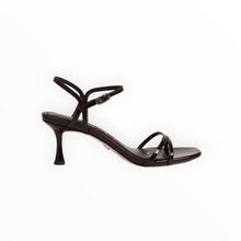 Sam Edelman Presley Strappy Kitten Heel - Chocolate