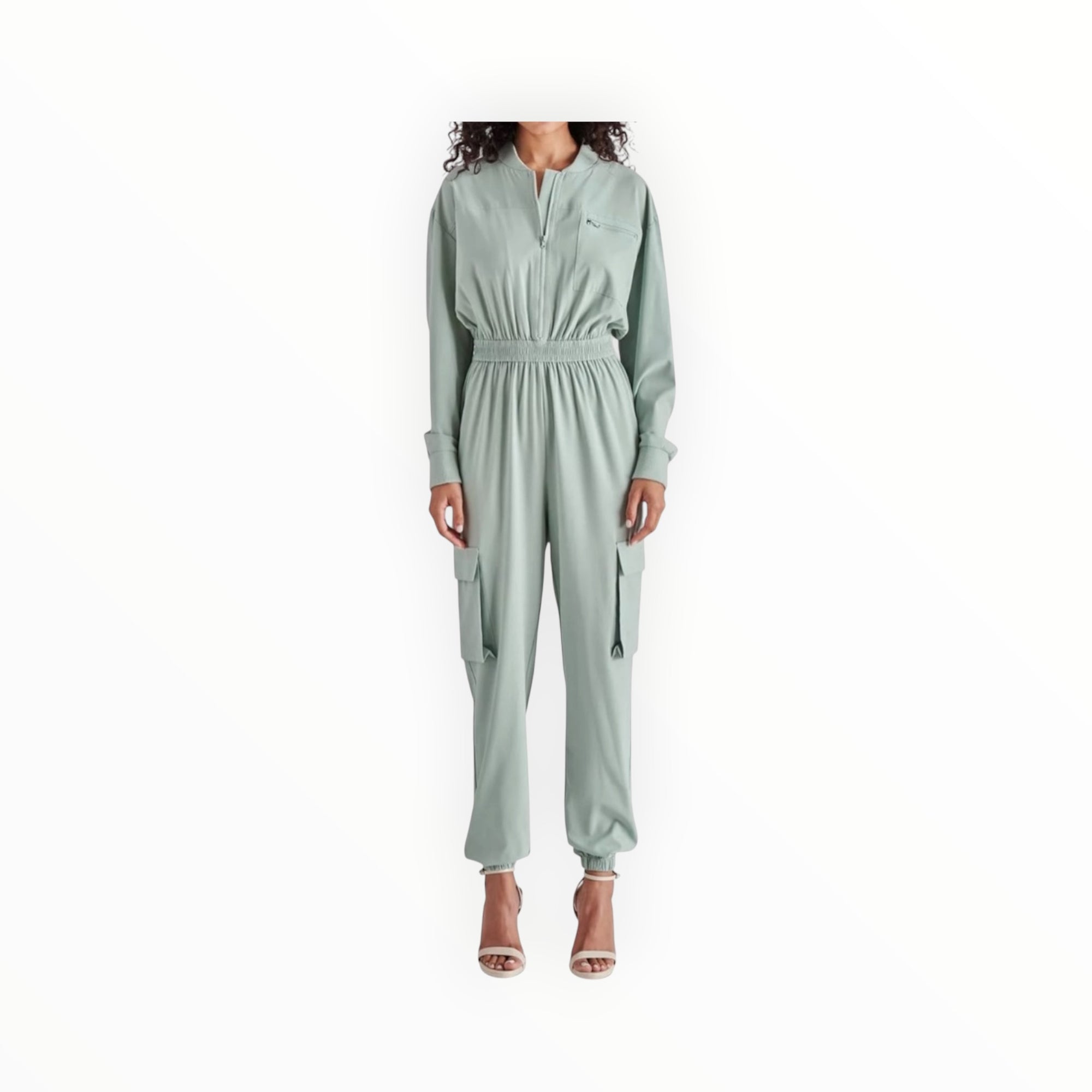 Steve Madden Alena Jumpsuit - Misty Jade