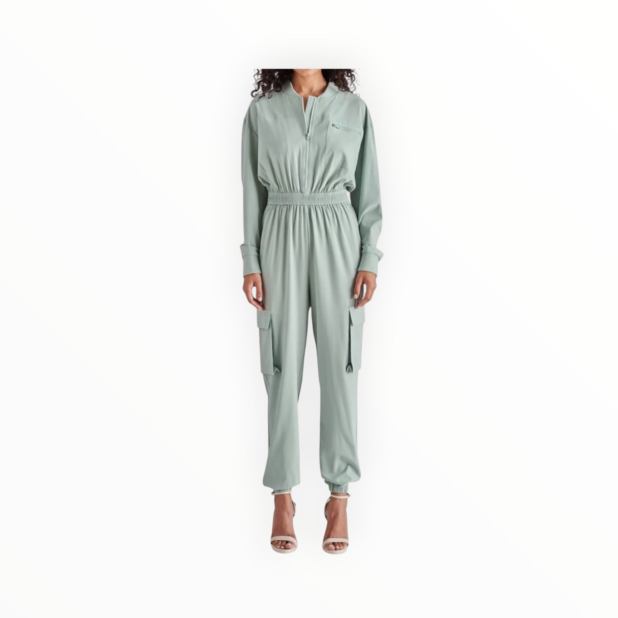 Steve Madden Alena Jumpsuit - Misty Jade