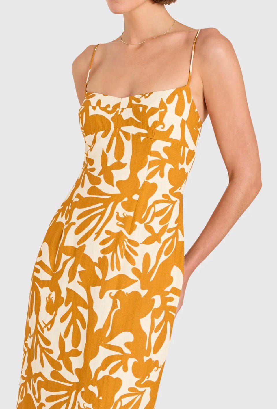 Amanda Uprichard Lawrence Maxi Dress - Botticelli Print