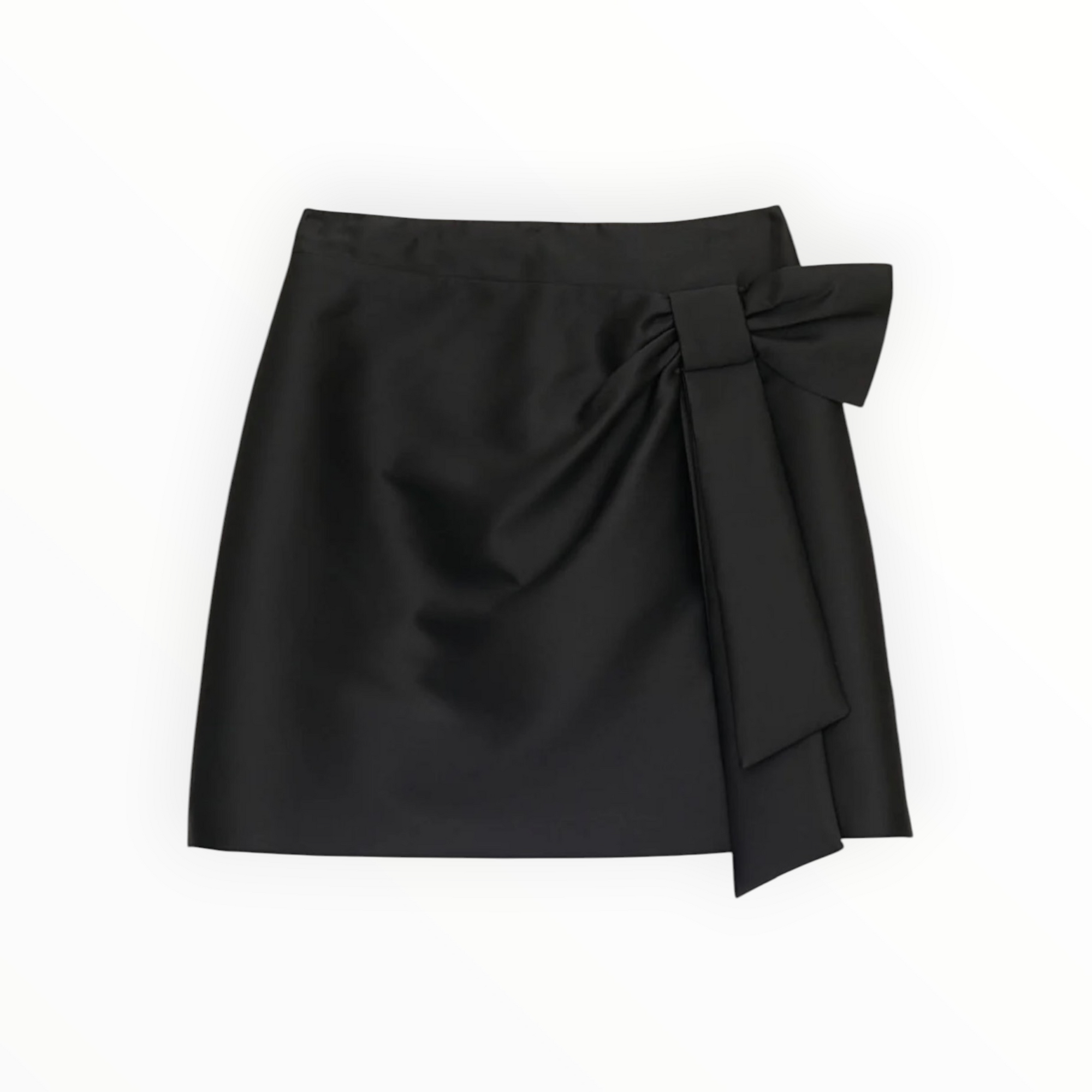 Tara Jarmon Jaba Satin Skirt - Black