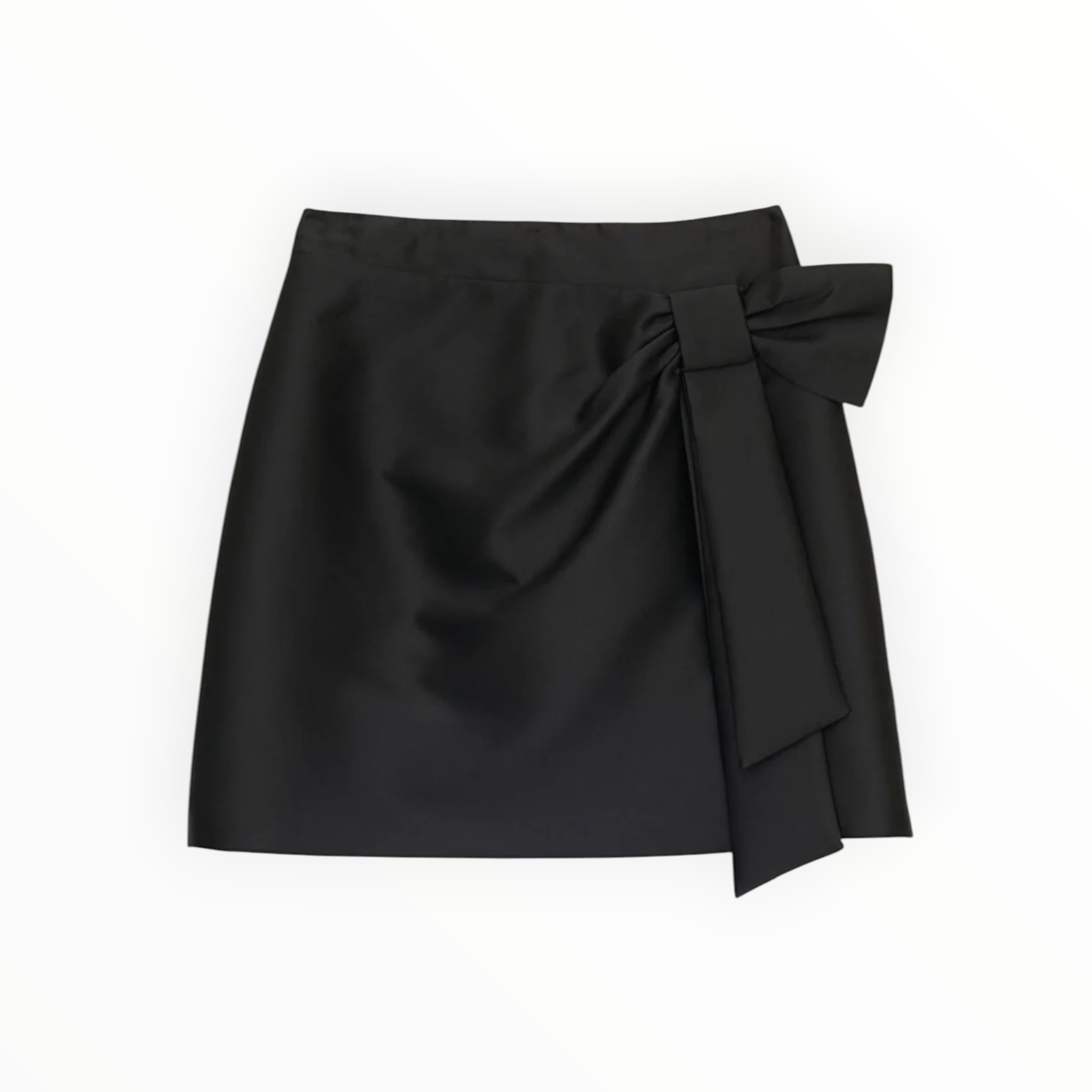 Tara Jarmon Jaba Satin Skirt - Black