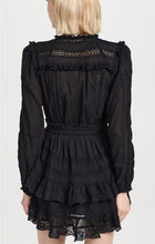 LoveShackFancy Milena Dress - Black