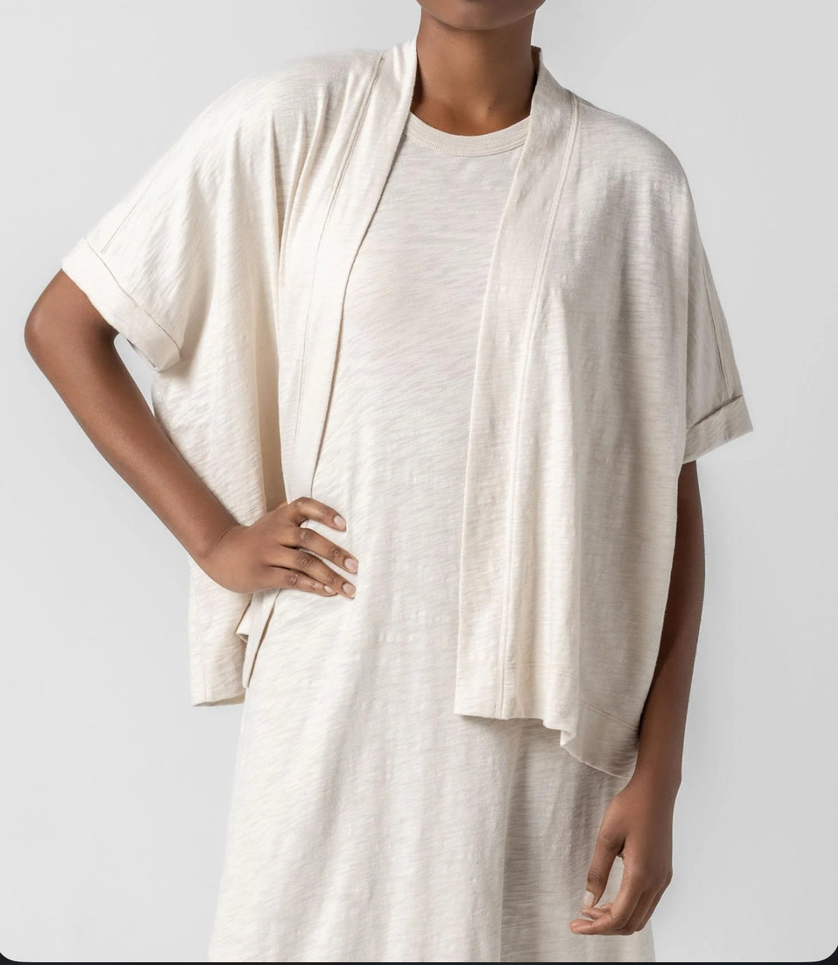 LILLA|P Travel Cardigan - Canvas