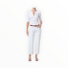 Citizens of Humanity Palma Straight W/Clean Hem - Soft White