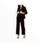 Caballero Haven Velvet Pant - Black