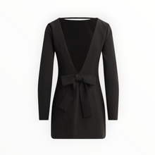 Favorite Daughter The Long Sleeve Meet Cute Dress - Black