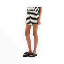 Nude Lucy Marika Knit Short - Walnut Stripe