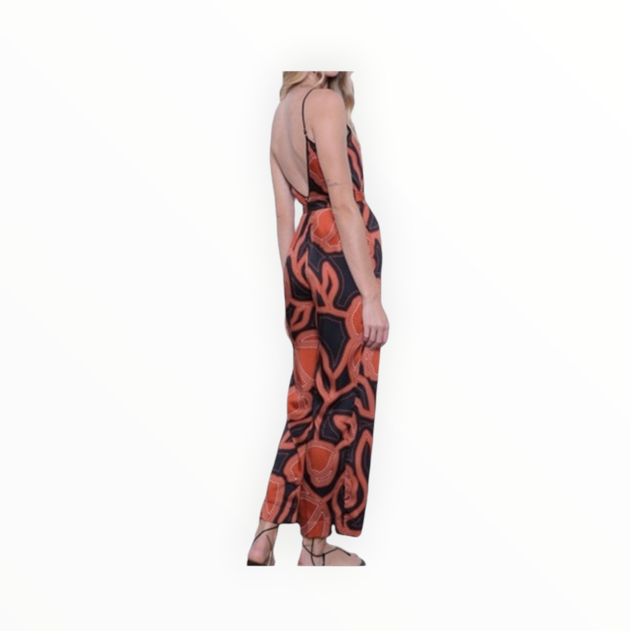 Karina Grimaldi Amara Print Jumpsuit
