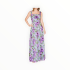 JS Collections Jordana A-Line Gown - Lilac Green