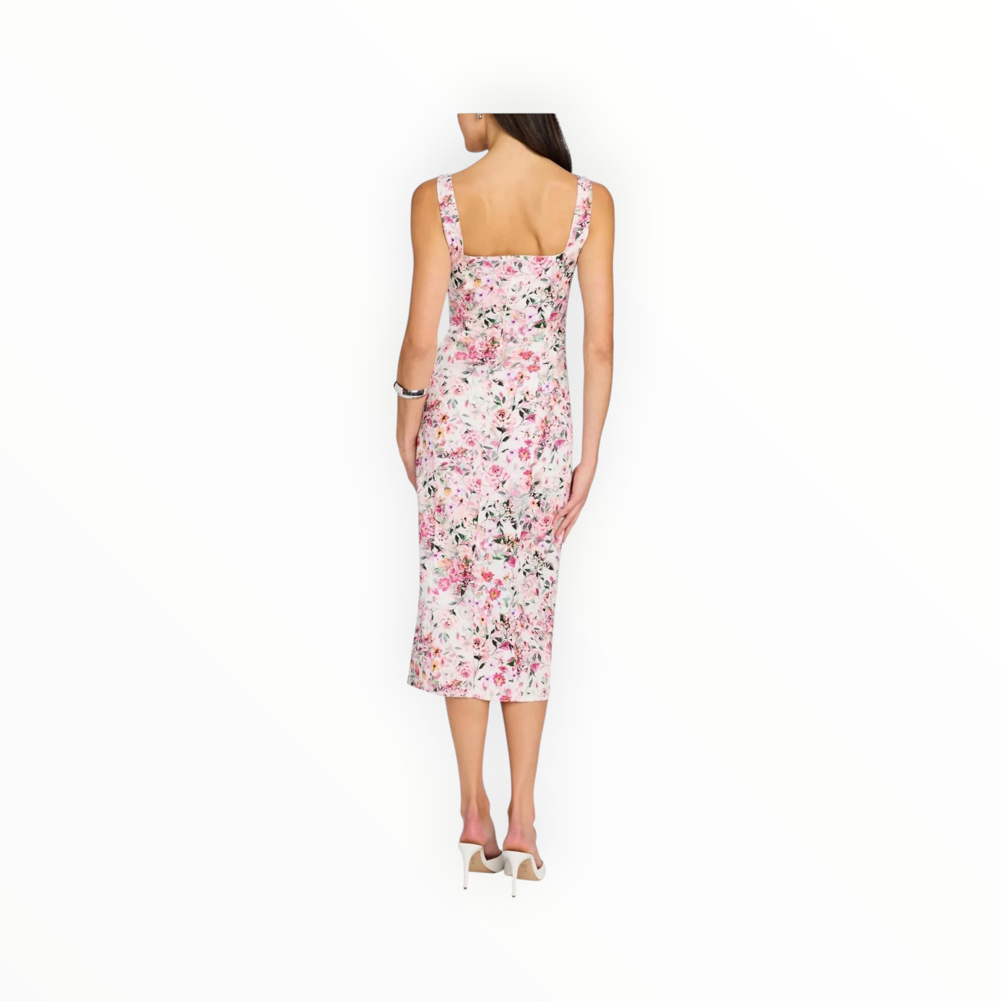 Generation Love Eugenia Floral Dress - Zesty Floral White/Pink