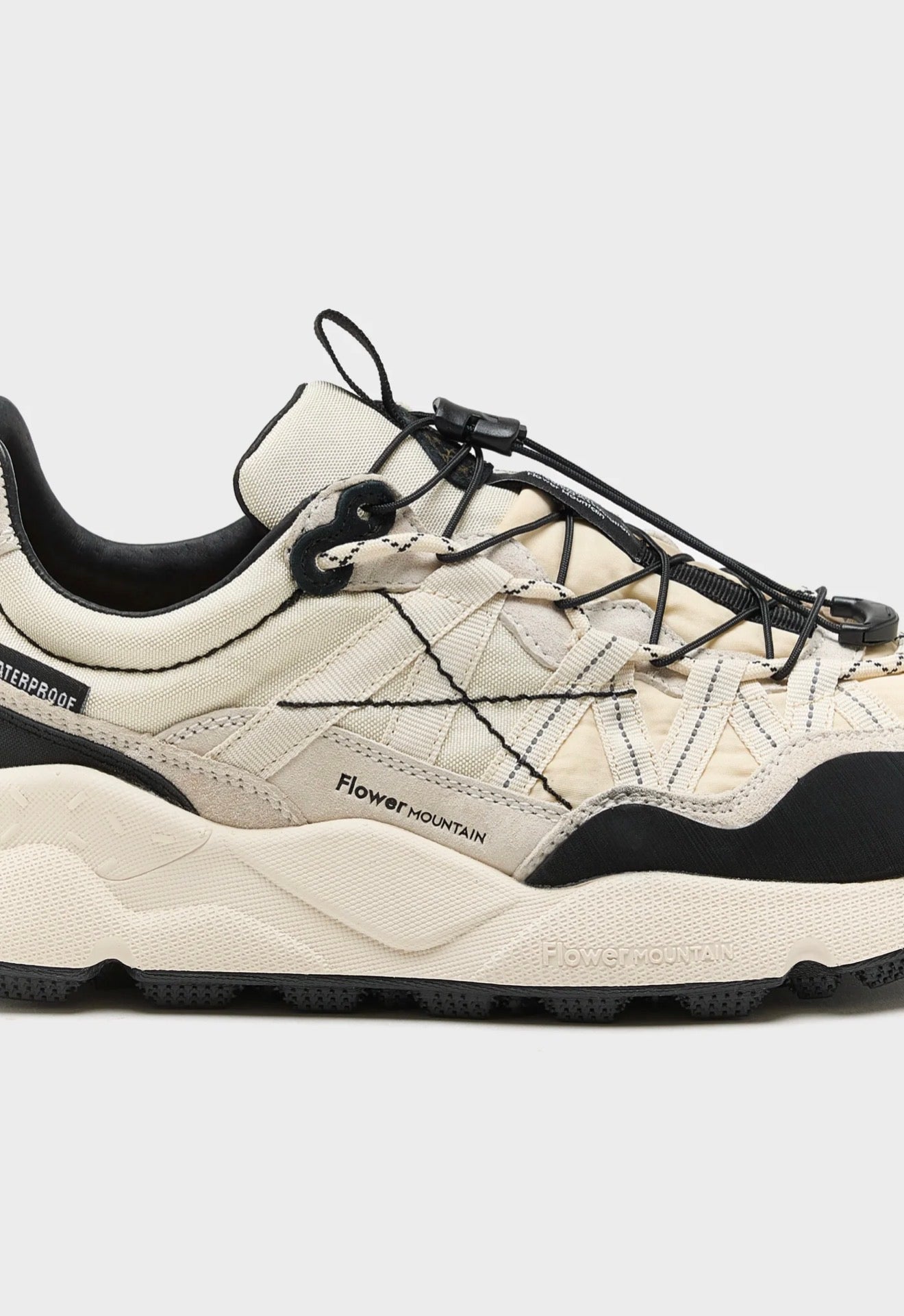 Flower MOUNTAIN Iwano 2 Sneakers - White/Black