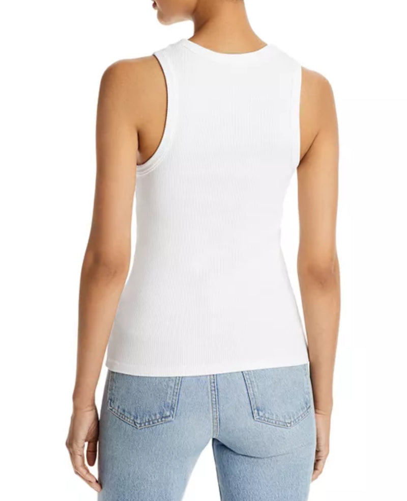 AGOLDE Poppy Tank - White