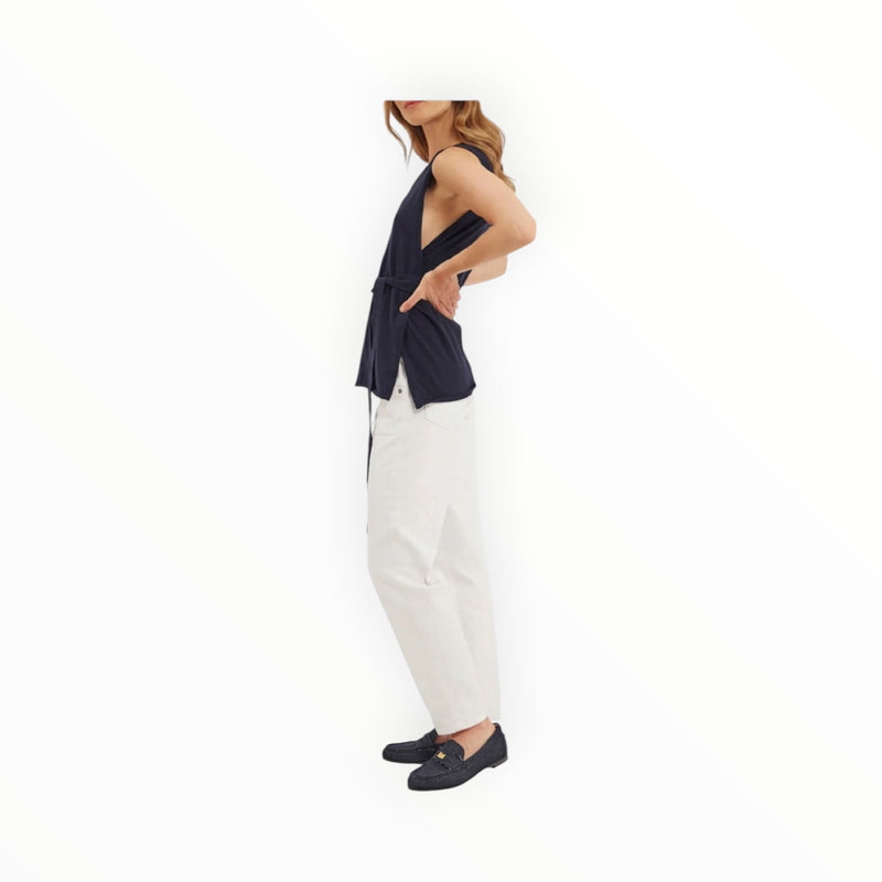 Ines de la Fressange Albane Top - Navy