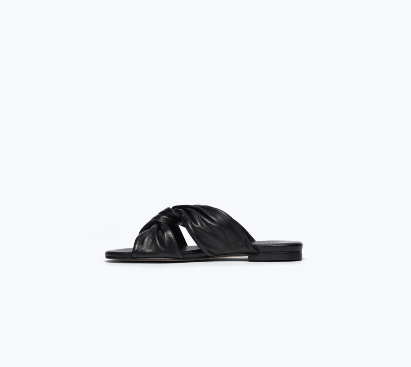 Frēda Salvador Carlota Twist Sandal - Black Calf