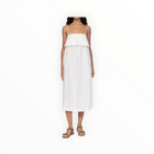 Sea New York Lois Twill Tank Dress - Cream