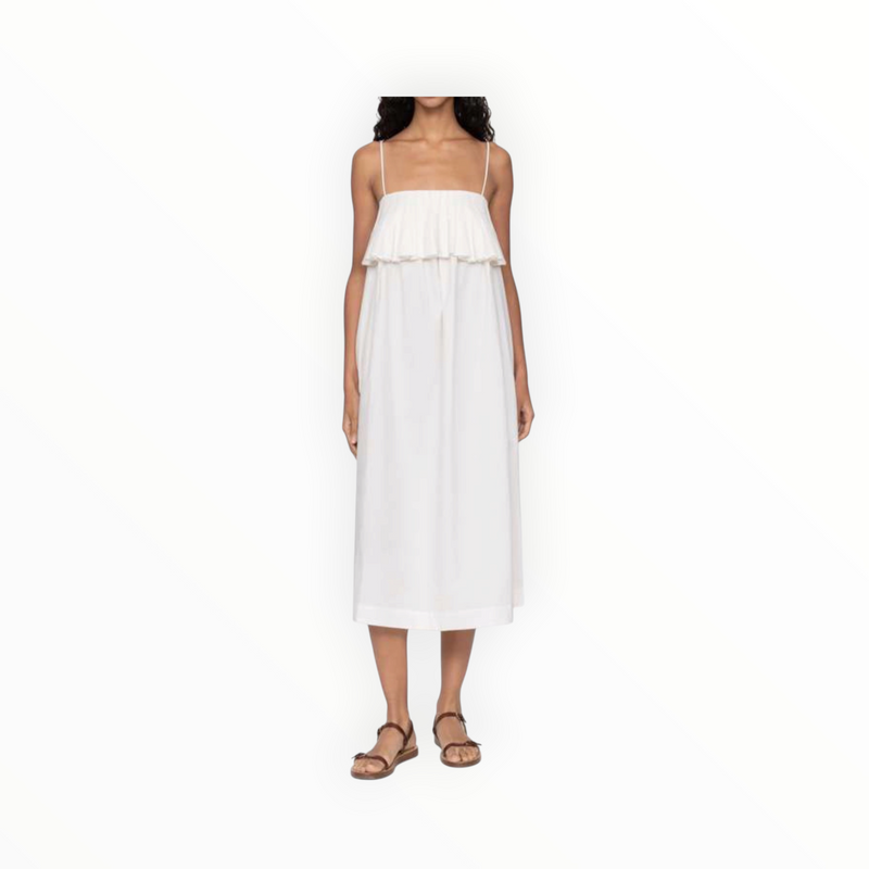 Sea New York Lois Twill Tank Dress - Cream